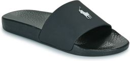 Ralph Lauren Slide Sandalen Synthetisch Materiaal White