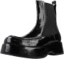 Pons Quintana Klassieke Chelsea Boots van zwart leer Black Dames - Thumbnail 3