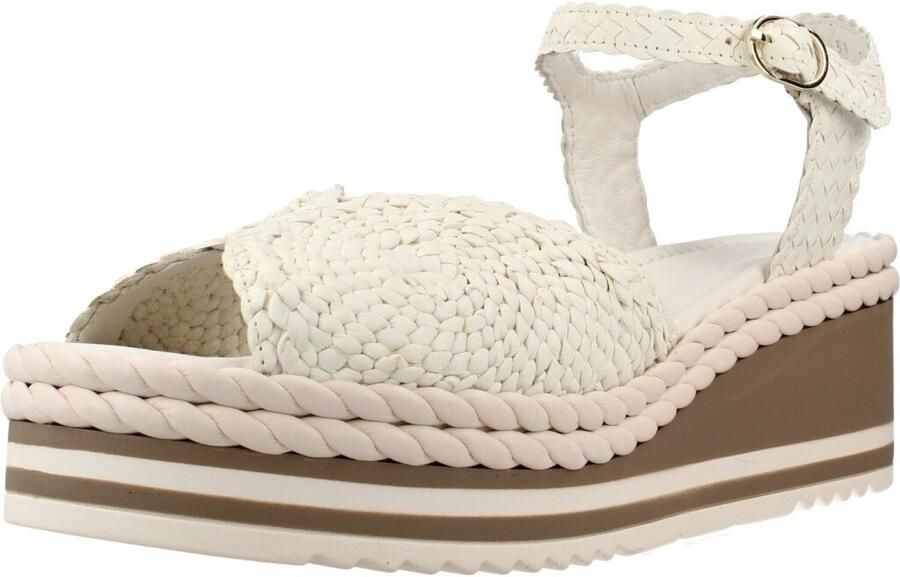 Pons Quintana Sandalen met sleehak Sandalia Padova