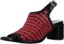 Pons Quintana High Heel Sandals Red Dames - Thumbnail 2