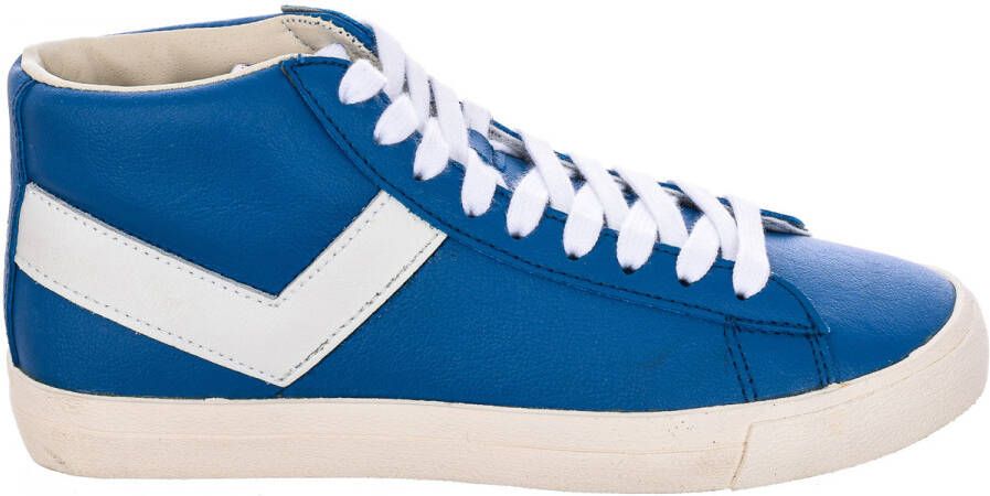 Pony Lage Sneakers 10112-CRE-06-BLUE-WHITE