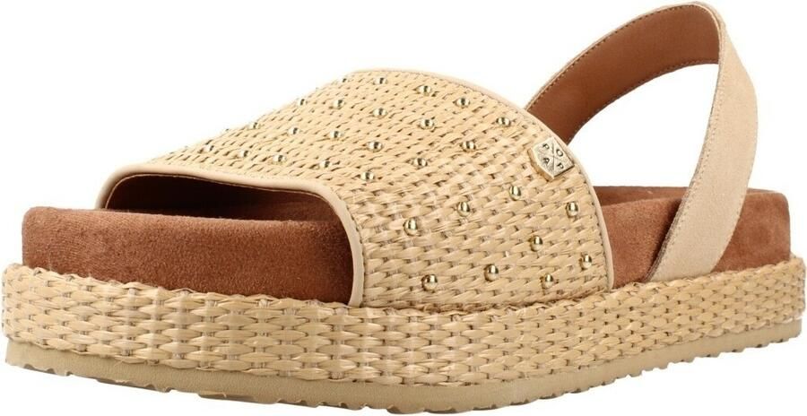 Popa Platte sandalen Siona Studs