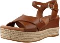 Popa Sandalen met sleehak Benijo Napa - Bruin