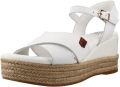 Popa Sandalen met sleehak Benijo Napa - Wit