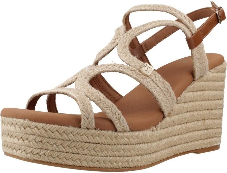 Popa Sandalen met sleehak Ribera Cuerda