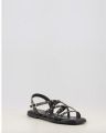 Porronet Platte sandalen 3223 - Zwart