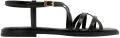 Porronet Sandalen met sleehak Plata 1.5 - Zwart