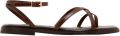 Porronet Platte sandalen MANDEN 3222 - Bruin