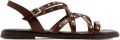 Porronet Platte sandalen MANDEN 3223 - Bruin