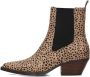POSH by Poelman CARMEN Dames Laarzen Beige Met Dierenprint - Thumbnail 2