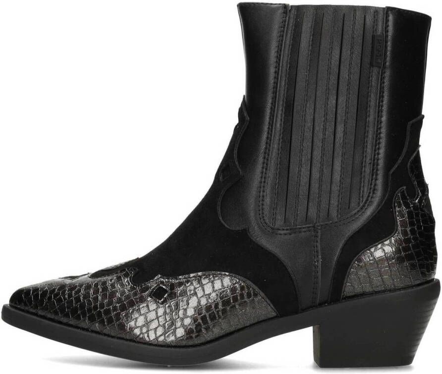 Posh By Poelman Enkellaarzen ROXI Damen Stiefeletten - Foto 3