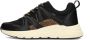 POSH by Poelman CAROCEL Dames Sneakers Zwart Met Dierenprint - Thumbnail 3