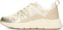POSH by Poelman CAROCEL Dames Sneakers Wit Met Beige Combinatie - Thumbnail 3