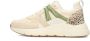 POSH by Poelman CAROCEL Dames Sneakers Beige Met Combinatie - Thumbnail 3