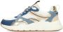 POSH by Poelman KAE Dames Sneakers Denim Met Combinatie - Thumbnail 3