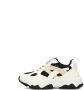 POSH by Poelman Gigi chunky sneakers wit beige zwart - Thumbnail 2