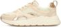 POSH by Poelman KAE Dames Sneakers Beige Met Combinatie - Thumbnail 3