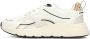 POSH by Poelman KAE Dames Sneakers Wit Met Gouden Combinatie - Thumbnail 3