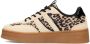 POSH by Poelman LILY Dames Sneakers Beige Met Bruin - Thumbnail 2