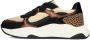 POSH by Poelman MACY Dames Sneakers Zwart Met Combinatie - Thumbnail 3