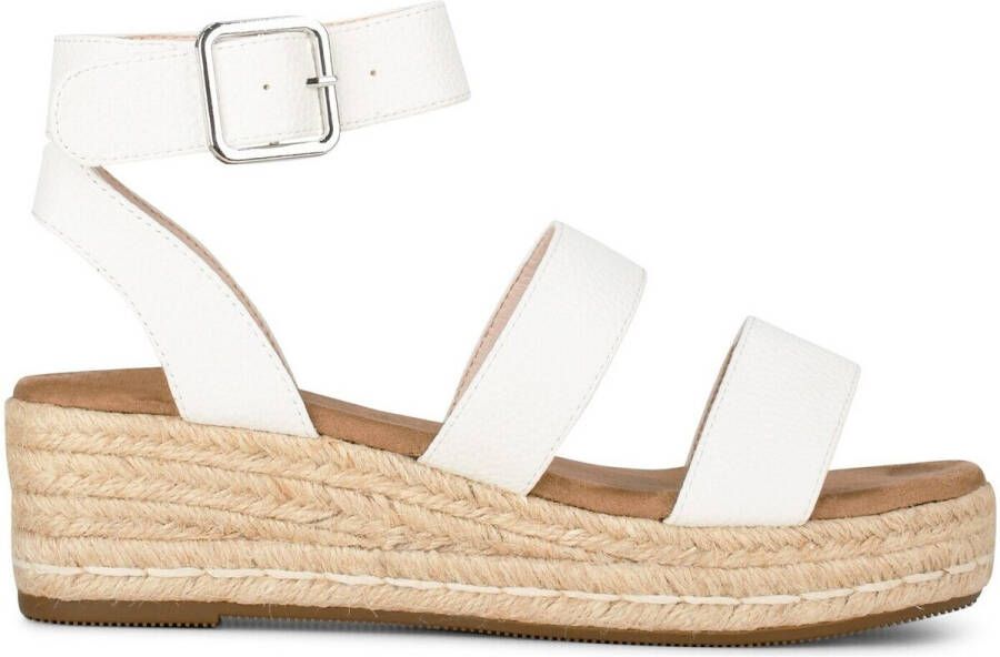 Posh By Poelman Sandalen "JUNE" Damen Plateausandalen