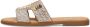 POSH by Poelman MAY Dames Slippers Bruin Met Combinatie - Thumbnail 3