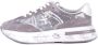 Premiata Sneakers met retrostijl en innovatieve structuur Gray Dames - Thumbnail 2