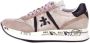 Premiata Kwaliteits leren sneaker met koord textuur Multicolor Dames - Thumbnail 11