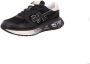 PREMIATA Lage Sneakers Dames Lauryn Maat: 39 Materiaal: Leer Kleur: Zwart - Thumbnail 4