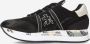 Premiata Kwaliteitslederen sneakers met glamoureuze details Black Dames - Thumbnail 5