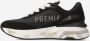 PREMIATA Lage Sneakers Dames Moerun-d Maat: 38 Materiaal: Suède Kleur: Zwart - Thumbnail 2