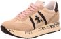 Premiata Kwaliteits leren sneaker met koord textuur Multicolor Dames - Thumbnail 2