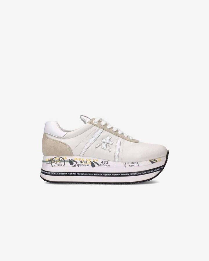Premiata Beth Sneakers van Suède en Stof Multicolor Dames - Foto 15