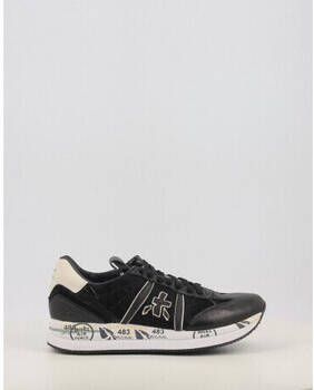 Premiata Kwaliteitslederen sneakers met glamoureuze details Black Dames - Foto 11