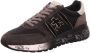 PREMIATA Lage Sneakers Heren Lander Maat: 42 Materiaal: Suède Kleur: Grijs - Thumbnail 4