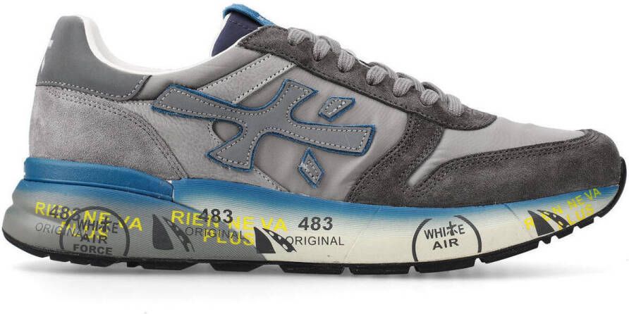 Premiata Blauwe Casual Sneakers van Kwaliteitsmaterialen - Foto 4