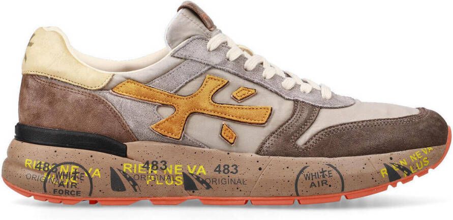 Premiata Suède Leren Sneakers met Unieke Twist - Foto 2