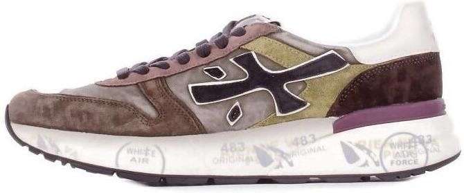 PREMIATA Lage Sneakers Heren Mick Maat: 42 Materiaal: Suède Kleur: Groen - Foto 10