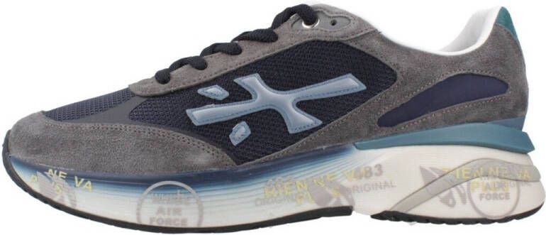 PREMIATA Lage Sneakers Heren Moerun Maat: 39 Materiaal: Suède Kleur: Grijs - Foto 7