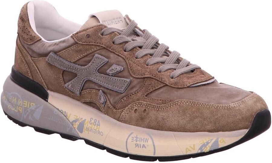 Premiata Mick Sneakers Textiel Heren Bruin - Foto 5