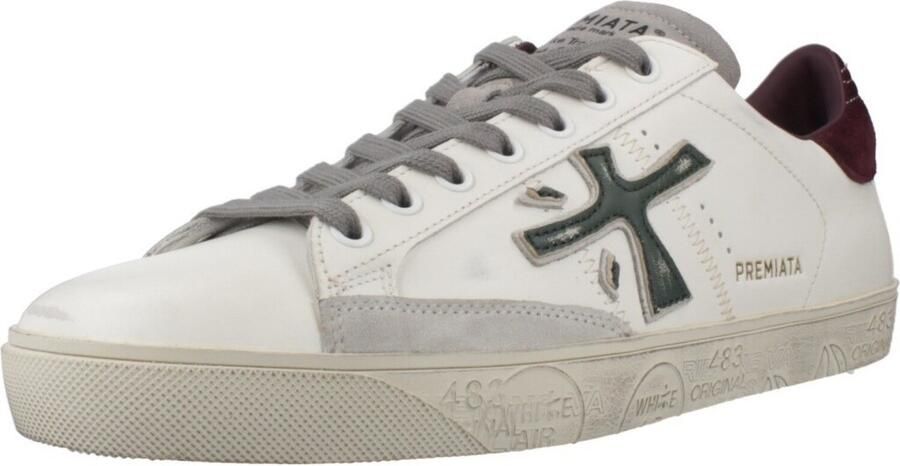 Premiata Witte Sneakers Aw25 Stijl Steven - Foto 6
