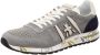 Premiata Eric 6141 Retro-geïnspireerde herenleren sneakers Gray Heren - Thumbnail 2