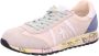 Premiata Beige Veterschoenen met Logo Patch - Thumbnail 2