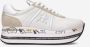 Premiata Beth Sneakers van Suède en Stof Multicolor Dames - Thumbnail 2