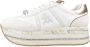 Premiata Beth 7037 Deportiva Plataforma Sneakers White Dames - Thumbnail 3