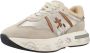 PREMIATA Lage Sneakers Dames Cassie Maat: 40 Materiaal: Suède Kleur: Beige - Thumbnail 3