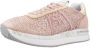 Premiata Kwaliteitslederen sneaker met koordtextuur Pink Dames - Thumbnail 3