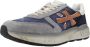PREMIATA Lage Sneakers Heren Mick Maat: 39 Kleur: Blauw - Thumbnail 6