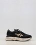 Premiata Blauwe Sneakers met Suède Details - Thumbnail 5