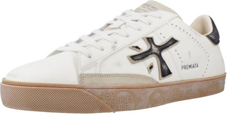 Premiata Witte Sneakers Steven - Foto 3